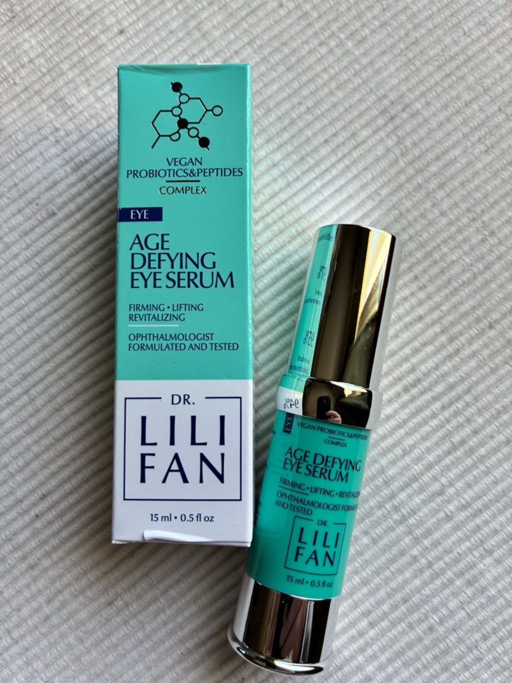 DR. LILI FAN VEGAN PROBIOTIC SKINCARE
Probiotic Age-Defying Eye Serum